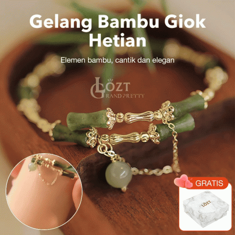 Gelang Bambu Giok Hetian