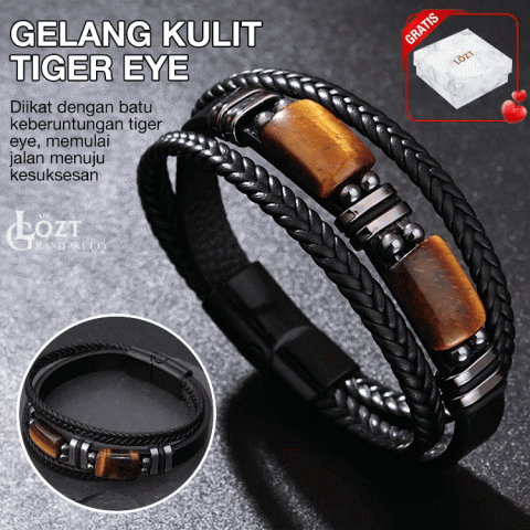 Gelang Kulit Mata Harimau