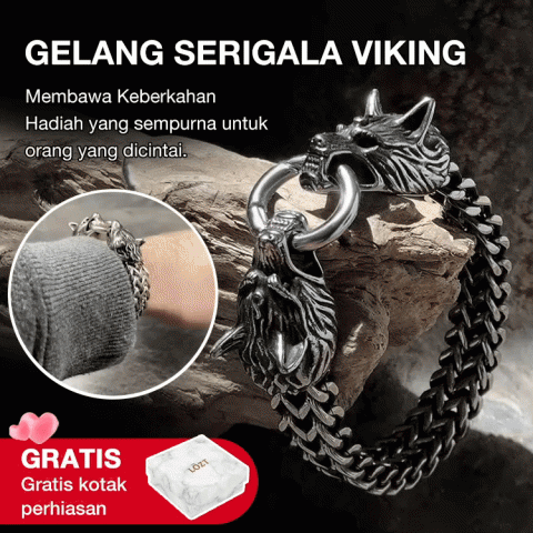 Gelang Serigala Viking