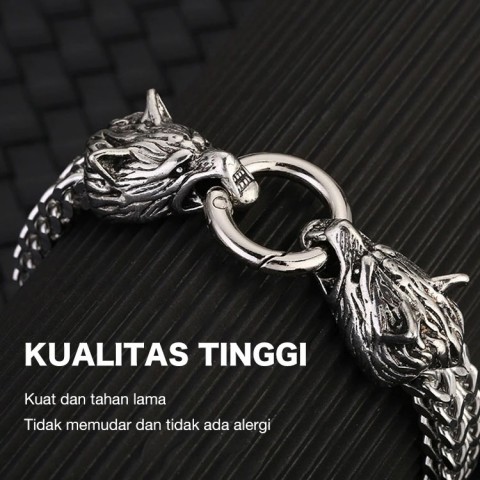 Gelang Serigala Viking