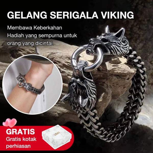 Gelang Serigala Viking..