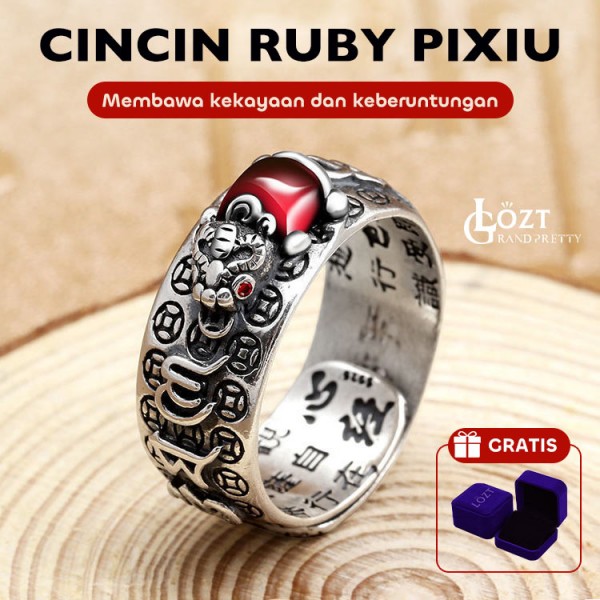 Cincin Ruby Pixiu..