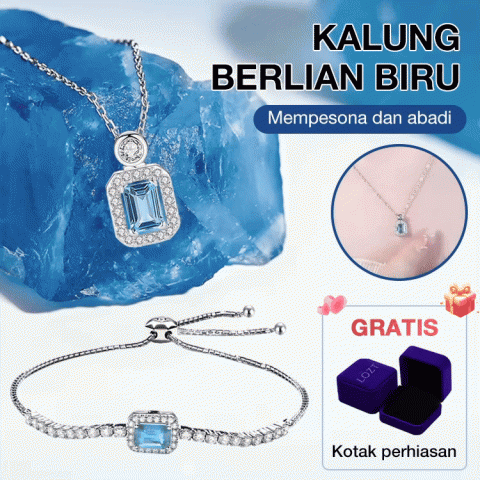 Kalung Berlian Biru