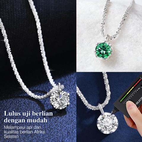 Perhiasan Moissanite berkilau