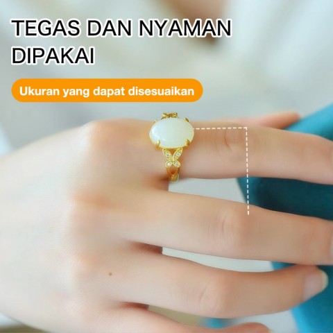 Set Perhiasan Cygnet White Chalcedony