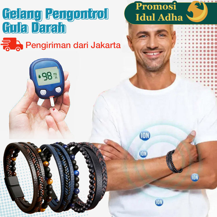 Gelang Penurun Gula Darah Terapi Magnet - Pengiriman dari Jakarta